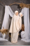 Telekung Travel Alora Vanilla Cream